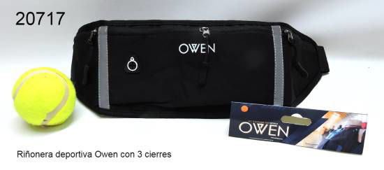 Imagen de RIÑONERA DEPORTIVA OWEN 3 CIERRES 2.25